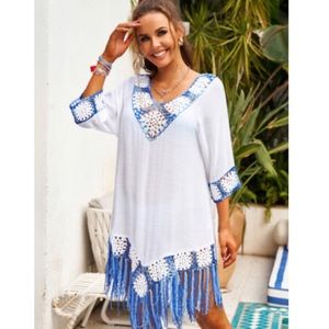 Beach coverup bikini beach dress